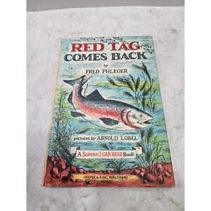 Vintage 1961 I Can Read Book Children's Red Tag Comes Back by Fred Phleger